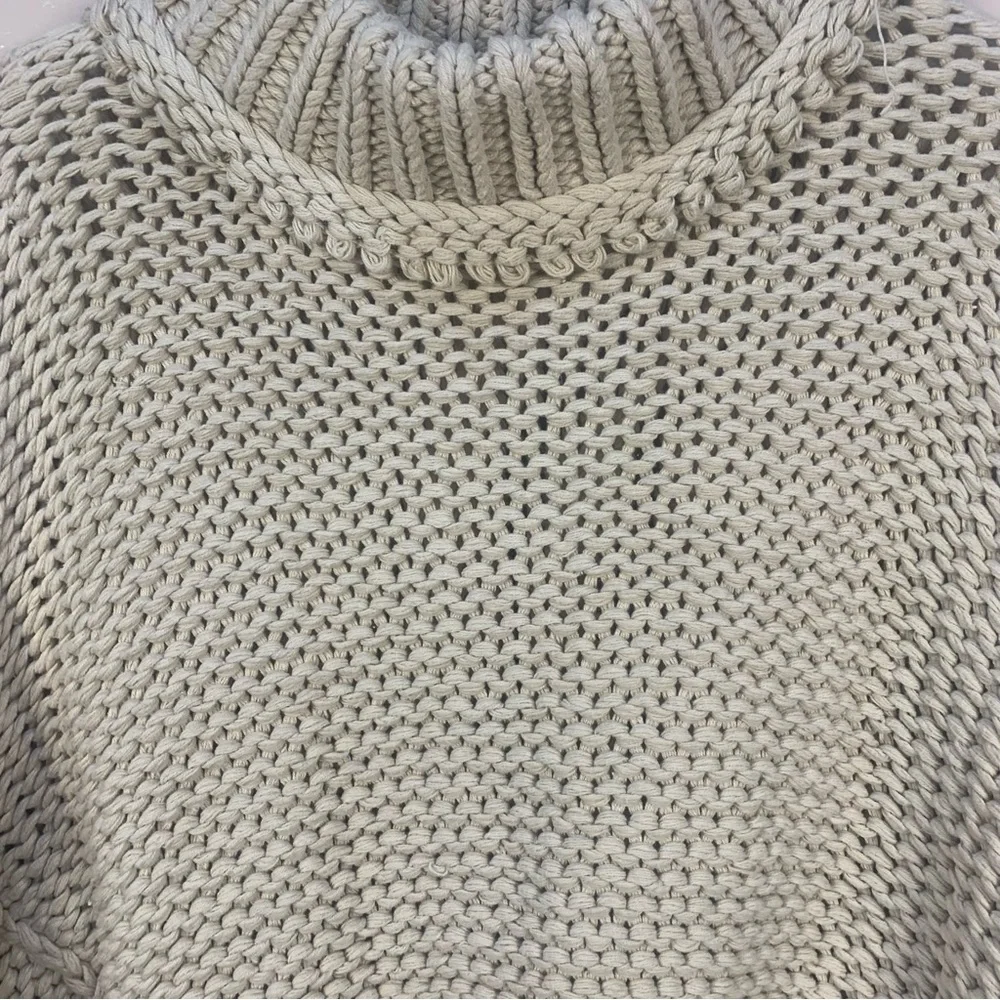 Free People My Only Sunrise Chunky Open Cable Knit Oversized Slouchy Sweater - Picture 10 of 16